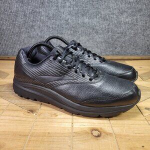Brooks Addiction Walker 2 Men’s 12.5 Narrow B Black Leather Shoes 1103181B072